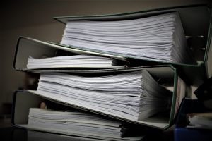 Large, bulky binders